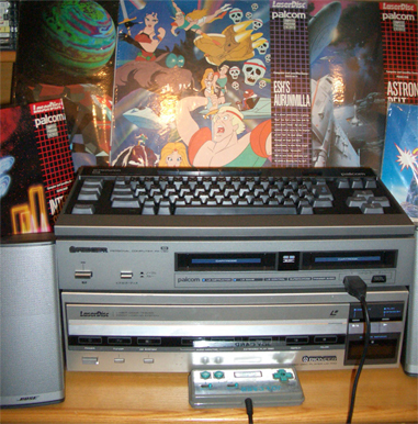 Ретро-игры - MSX Palcom Laserdisk System - первая домашняя система Ретро-игры - MSX Palcom Laserdisk System - первая домашняя система