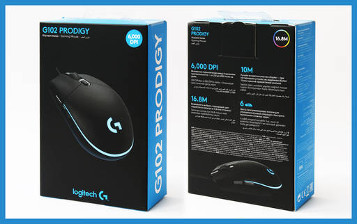 Игровое железо - Крутая малышка. Обзор игровой мыши Logitech G102 Prodigy Игровое железо - Крутая малышка. Обзор игровой мыши Logitech G102 Prodigy