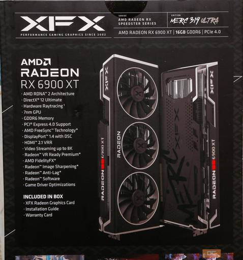 Игровое железо - Обзор видеокарты XFX Radeon RX 6900 XT Merc 319. Топ жир! Игровое железо - Обзор видеокарты XFX Radeon RX 6900 XT Merc 319. Топ жир!